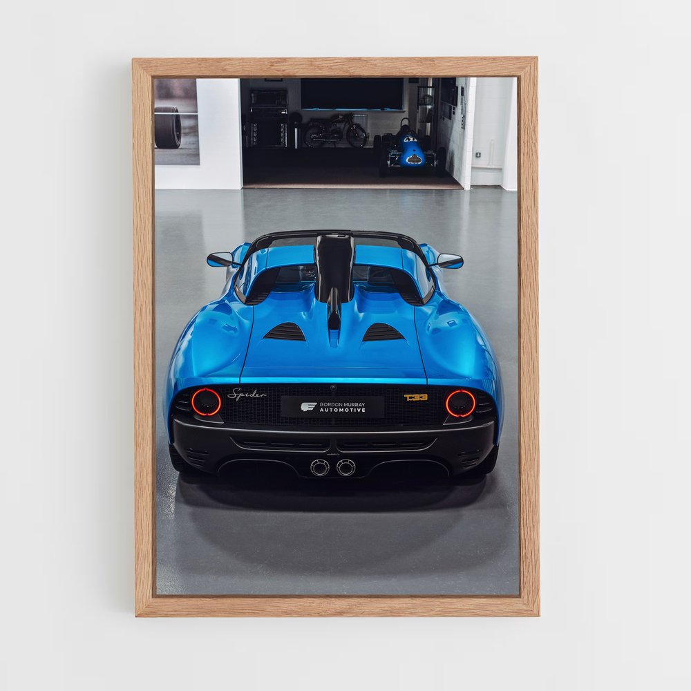 Poster Supercar Kobo – affiche Gordon Murray (vue 4)